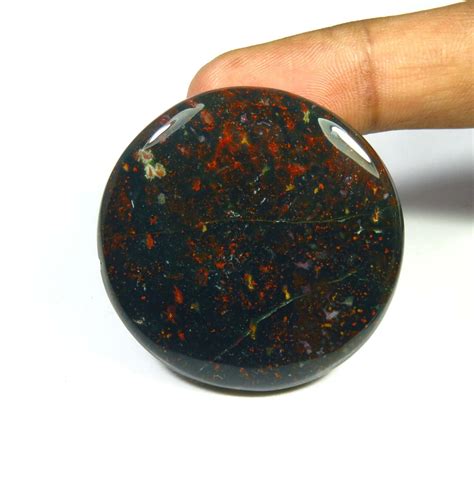 Fabulous Natural Red Green Bloodstone Bloodstone Gemstone Etsy