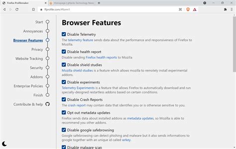 Create Custom Firefox Installations With Firefox Profilemaker Ghacks