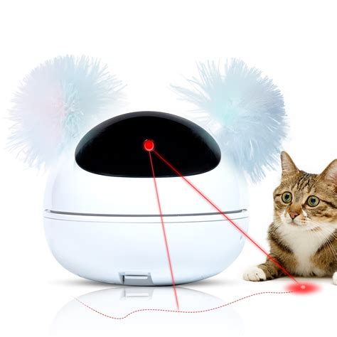 360° Automatic Rotating Cat Laser Toy Interactive Cat Toys For Indoor