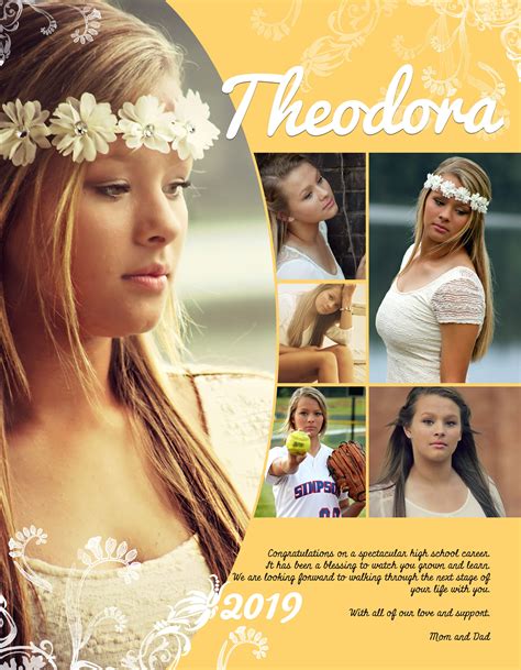 Senior Yearbook Ads Yearbook Ad Yearbook Ad Template Senior