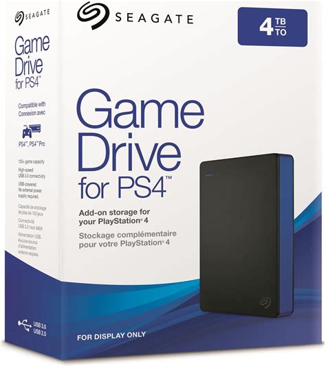 This hard drive distinguishes itself from a. 4TB Seagate Game Drive for PlayStation 4 | | In-Stock ...