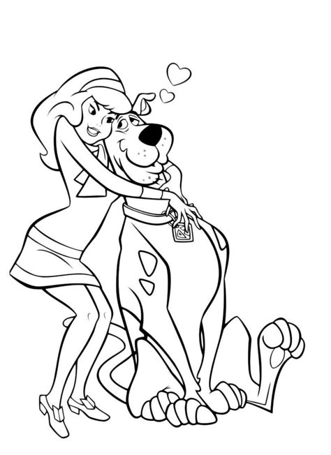 Scooby Doo Coloring Pages For Childrens Printable For Free