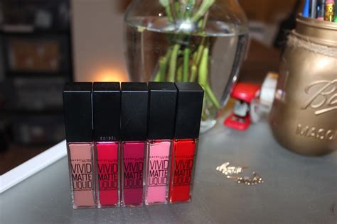 Beauty Maybelline Vivid Matte Liquid Lip Color Review And Swatches