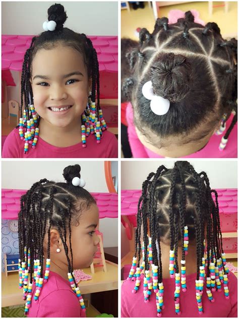 Braids with beads is a great hairstyle for the toddlersusually the babies aged between 12 to 36 months are called the toddlers. Pin on Aniya