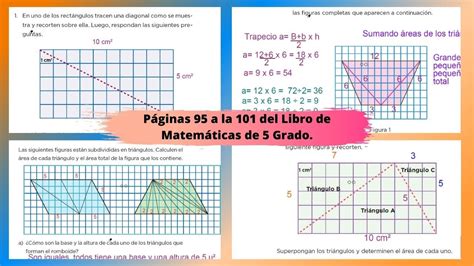 Libro contestado de matematicas de 5 grado con paco el 1280 x 720. Páginas 95 a la 101 Libro de Matemáticas de 5 Grado - YouTube