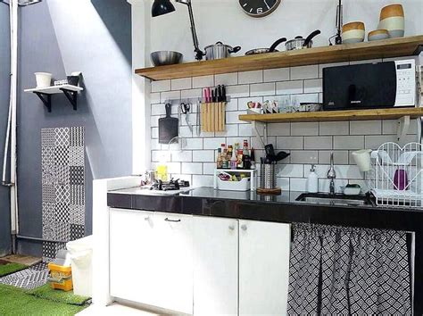dekorasi dapur minimalis ukuran kecil  cantik check   https