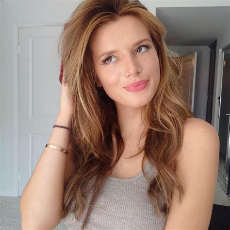 Bella Thorne Just Ditched Her Famous Red Locks For “brownie” Hair Via