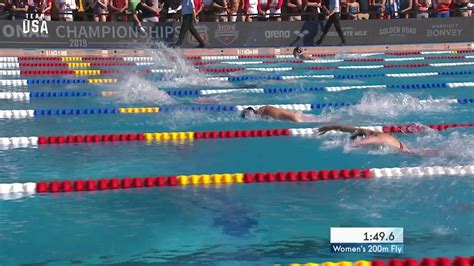 Regan Smith Wins Womens 200 Meter Butterfly Finals Champions Series Presented By Xfinity
