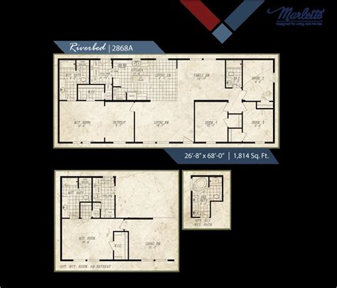 During this time, many people want to have a mobile home because many people consider this as a brilliant way to have a home. Marlette Mobile Home Floor Plans | plougonver.com