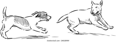 How To Draw A Realistic Dog Running Demi Es Elena