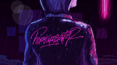 Synthwave Anime Girls Wallpapers Wallpaper Cave