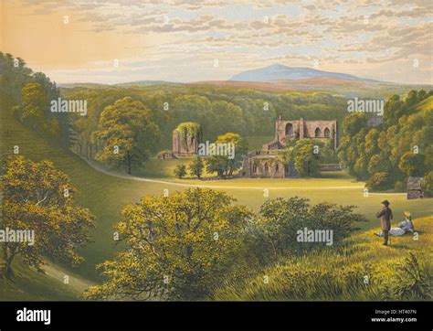 Furness Abbey C1880 1897 Artist Alexander Francis Lydon Stock