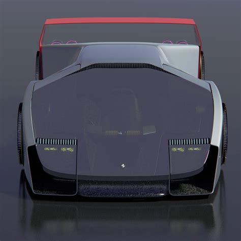 Modern Ferrari F40 Design Study Shows Amazing Minimalist Design