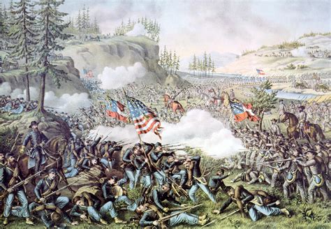 The Battle Of Chickamauga September Photograph By Everett