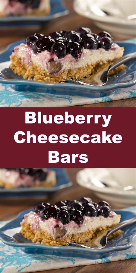 The ultimate pudding/cereal for diabetics! Blueberry Cheesecake Bars | Recipe | Everyday Diabetic ...