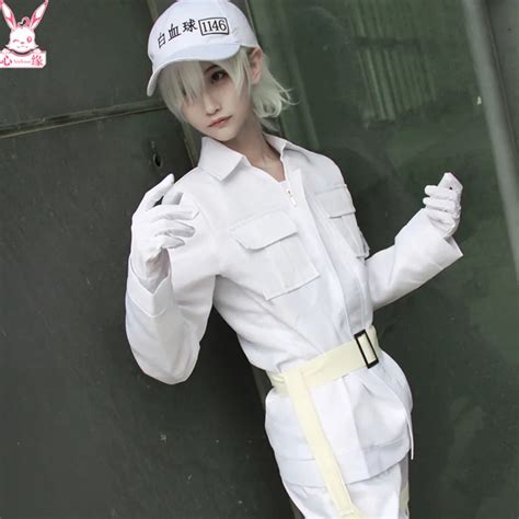 White Blood Cellwbcleukocyte Cos Anime Cells At Work Cosplay Woman