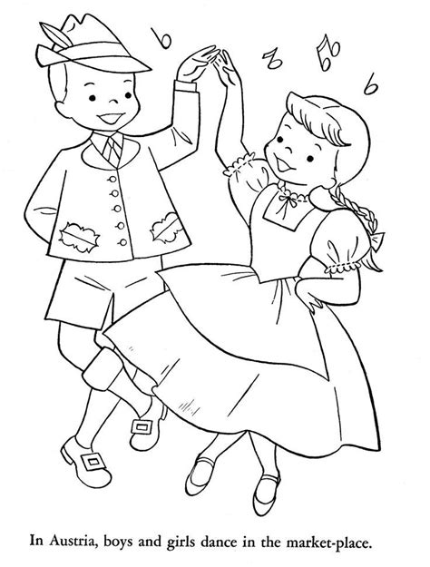 German Culture Coloring Pages Coloring Pages