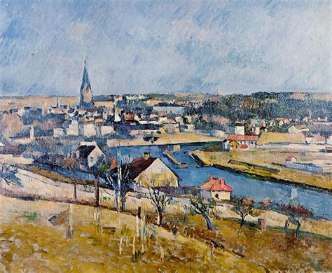 Ile De France Landscape Paul Cezanne Encyclopedia Of