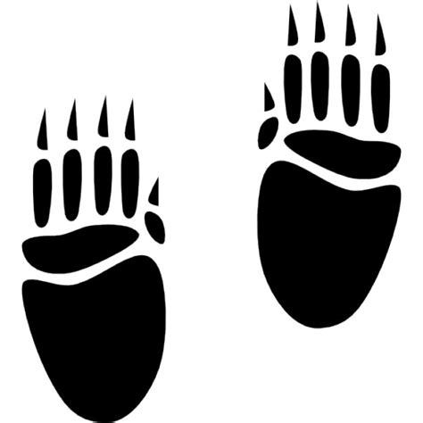 Porcupine Footprints Icons Free Download