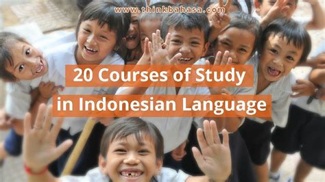 Learn Indonesian Topics Courses Of Study In Indonesian Language Youtube