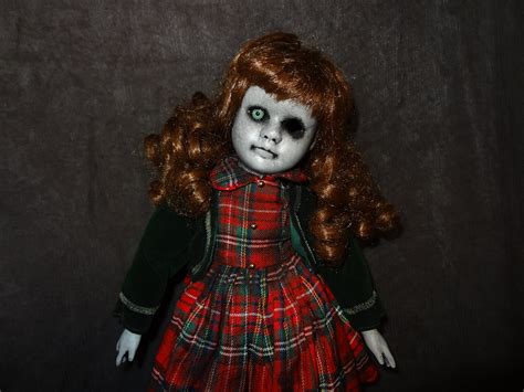 Creepy Doll With One Eye Spooky Doll Scary Doll Haunted Etsy