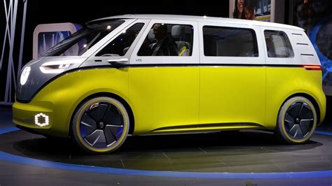 Volkswagen Id Buzz Concept Infos Et Photos Salon Detroit 2017