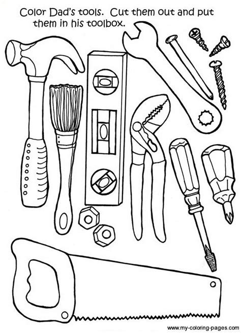 We did not find results for: Tools Coloring Pages | Father's day printable, Father's ...
