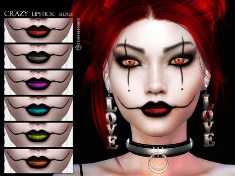 The Sims Sims Cc Clown Makeup Halloween Face Makeup Clown Face