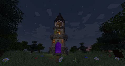 Nether Portal Tower Rminecraftbuilds