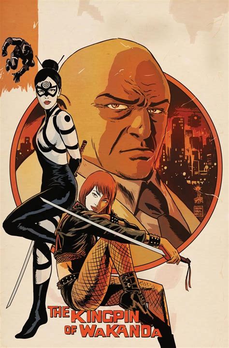 Kingpin, lady bullseye and typhoid mary by francesco francavilla. Roundup of Daredevil news from San Diego Comic Con