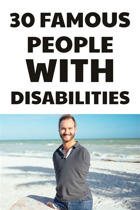 30 Famous People With Disabilities And Celebrities With Special Needs