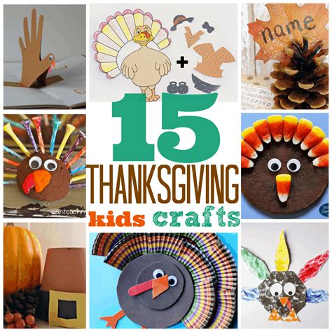 15 Thanksgiving Crafts For Preschoolers And Kindergarten