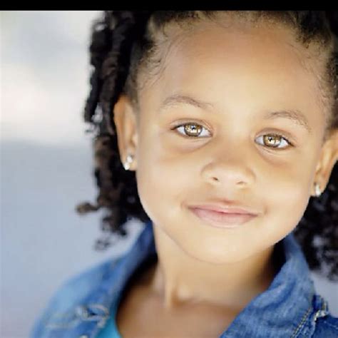 African American Little Girl With Natural Hazel Eyes Gorgeous Eyes