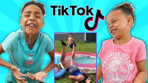 Tiktok Try Not To Laugh Challenge Funny Kids Compilation Youtube