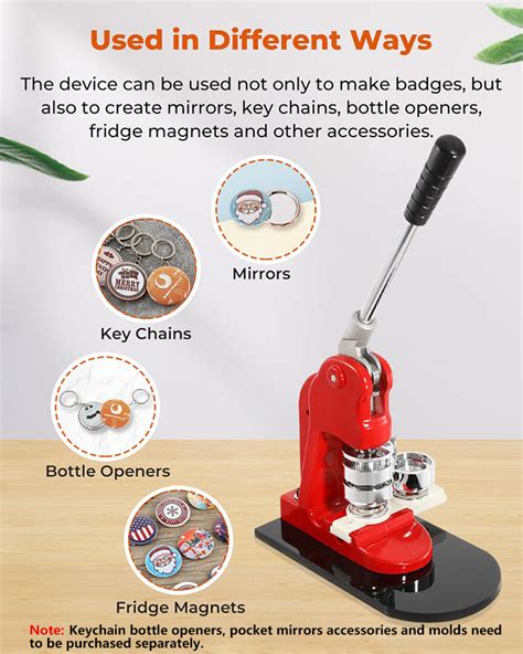 Beamnova Button Maker Pin Maker Machine Pin Badge Maker For School