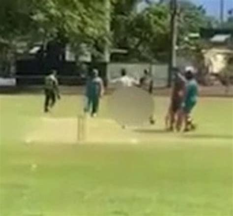 Streaker Performs Lewd Acts At Queensland Club Cricket Match Daily
