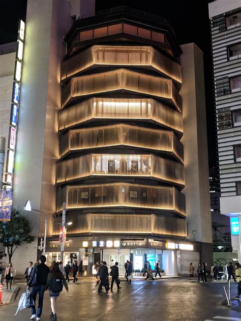 This Yasuyo Building In Shinjuku Tokyo Light Architecture