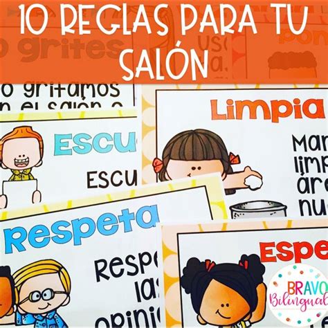 Reglas Del Salon School Classroom Bilingual Classroom Classroom Rules
