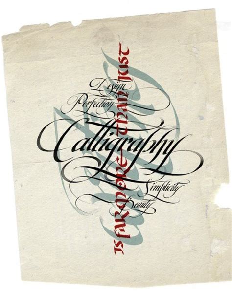 41 Best Calligraphy A Lost Art Images On Pinterest