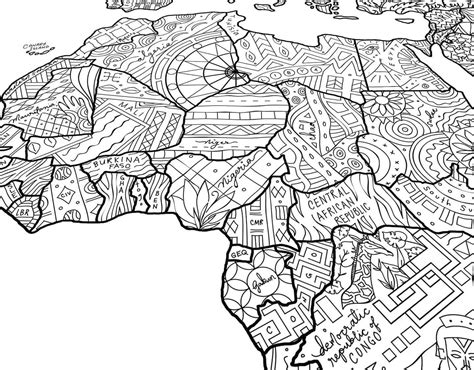 World Map Coloring Poster Mapamundi Para Imprimir Minecraft Para Armar Mapa De Europa Kulturaupice