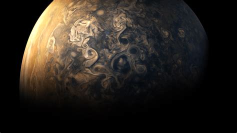 Gray And Brown Planet Digital Wallpaper Jupiter Atmosphere Planet