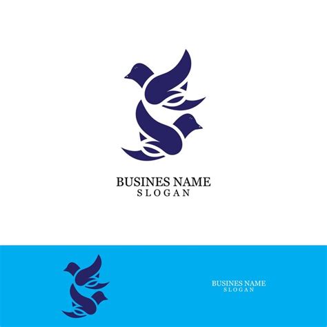 Premium Vector Bird Wing Dove Logo Template