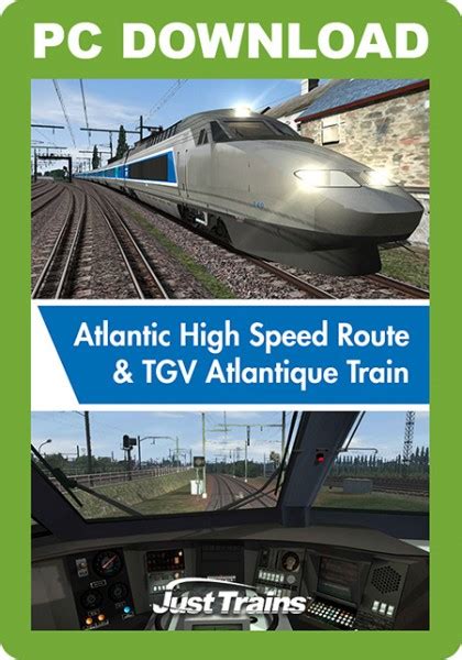 Atlantic High Speed Route And Tgv Atlantique Train Aerosoft Shop