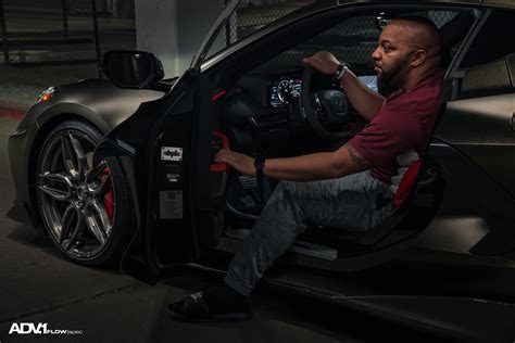 Matte Black Corvette C8 Gets Carbon Fiber And Adv1 Wheels My Car Portal