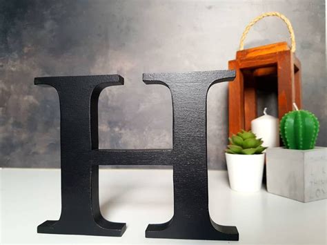 Free Standing Wooden Letters Custom Name Letters Nursery Etsy