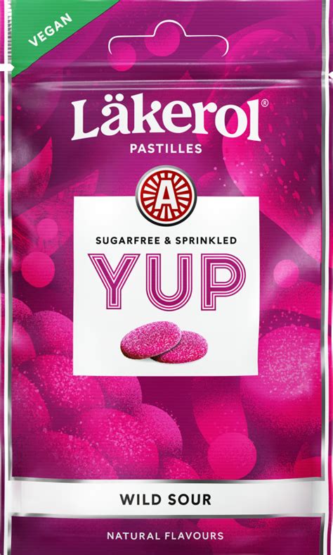 Buy Läkerol Yup Wild Sour Giant Pastilles Sugar Free From Sweden Online Made In Scandinavian