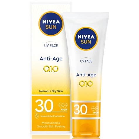Nivea Sun Q10 Anti Age Face Cream Spf 30 50 Ml Love Hair