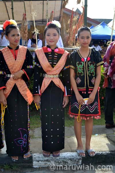 Baju Tradisi Orang Murut Dusun Keningau Maruwiah Ahmat
