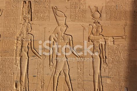 Hathor Horus And Isis Stock Photo Royalty Free Freeimages