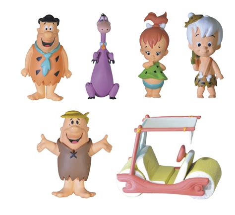 Jul128248 Hanna Barbera Flintstones 2 In Fig Coll Pk Previews World